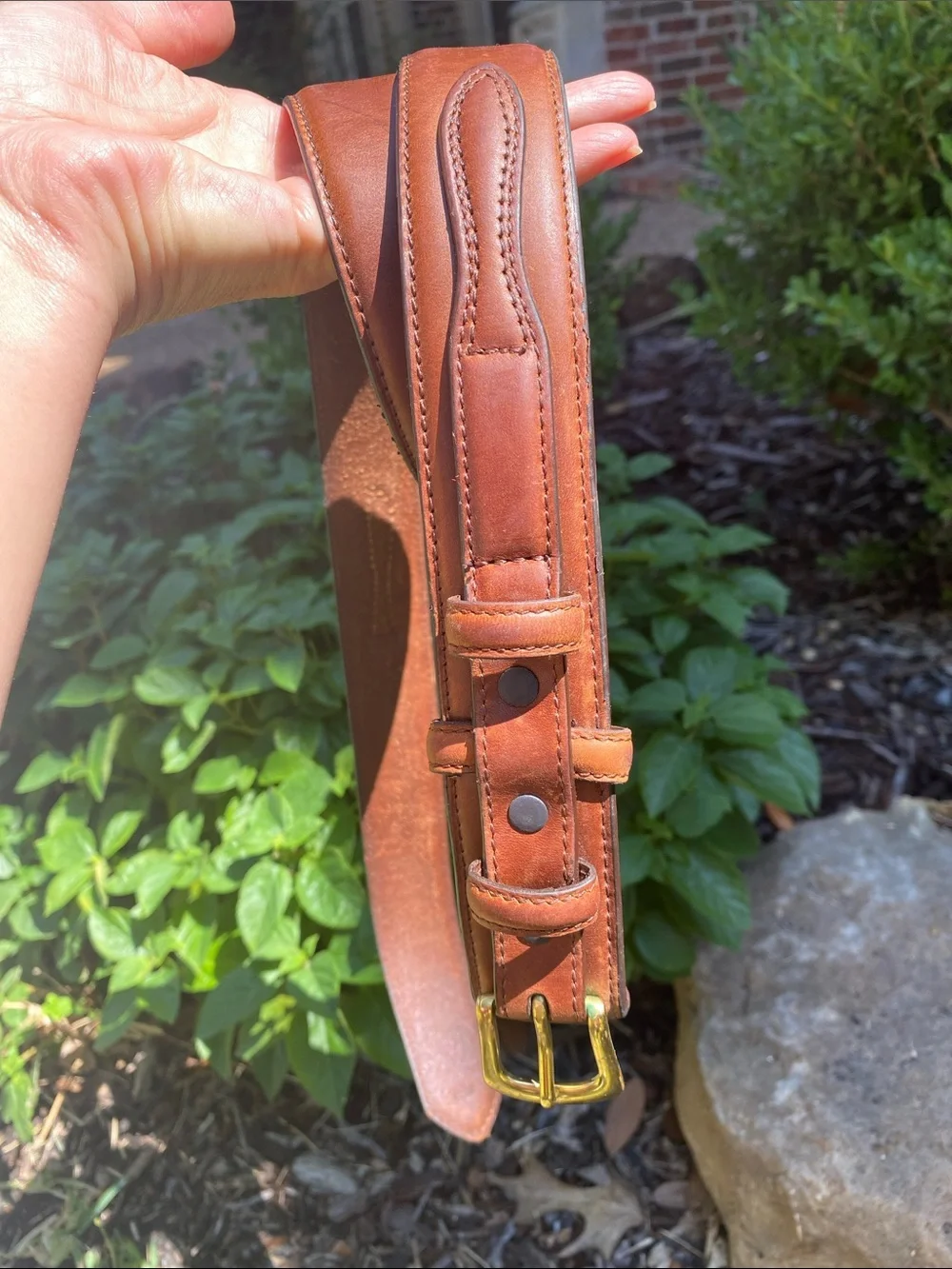 3D Belt timeless brown